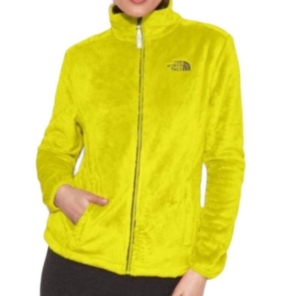 The North Face Women's Bright Yellow Teddy Jacket